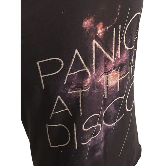 Panic at the Disco Band‎ Tee T-shirt Unisex Shirt Sleeve Black Small - Picture 2 of 5